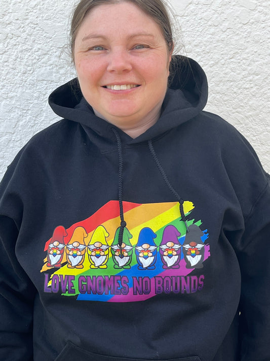 Love Gnomes No Bounds Hoodie